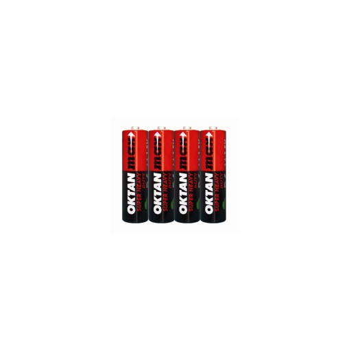 OKTANmax R6 AA 1,5V zinkovo-uhlíkové batérie pasujú do LED Subito!