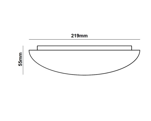 LED panelové stropné svietidlo PLAFON 12W 4000K