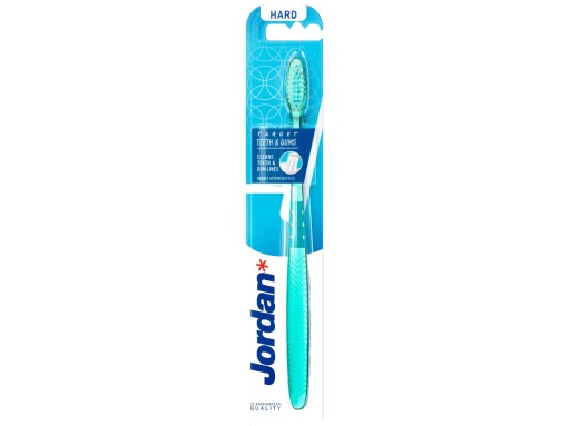 Tvrdá manuálna zubná kefka Jordan Target Teeth Gums