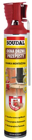 SOUDAL GENIUS PENOVÁ PENA S APLIKÁTOROM, NÍZKY TLAK 770ml