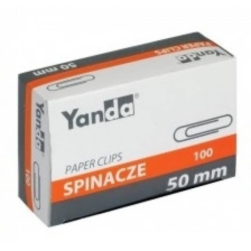 KANCELÁRSKE SVORKY 50mm okrúhle ŠTANDARDNÉ 100 ks.