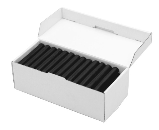 Sypaná školská plastelína, 1 kg krabica - čierna