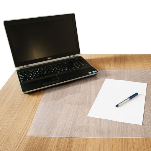 PODLOŽKA NA STOL 700x500mm TRANSPARENTNÁ MLIEČNA