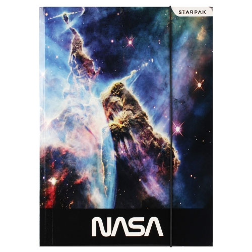 KRABIČKA S GUMAČOU A4 SPACE NASA GALAXY