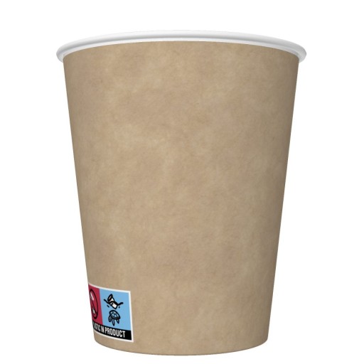 Ekologické Kraft BIO papierové poháre, 20 ks, 250 ml