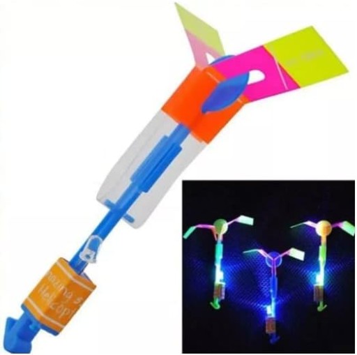 LIETAJÚCI Dáždnik LED Slingshot HRAČKA S KOLESOM
