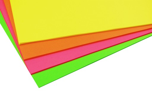 Fluo mix farebný papier A4 100 listov