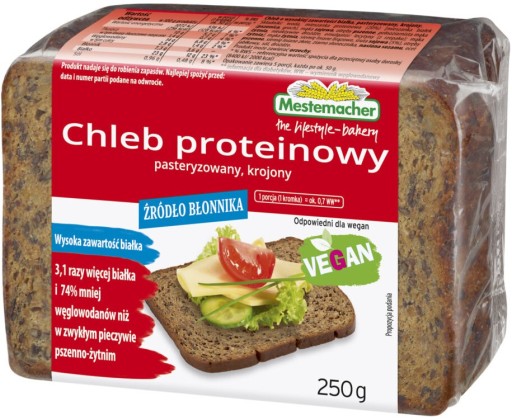 3x BENUS RAŽNÝ PROTEÍNOVÝ CHLIEB 250G