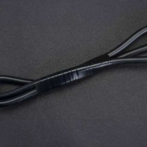 SILNÁ VODEODOLNÁ IZOLAČNÁ PÁSKA ČIERNA 19mm 50m DLHÁ LEPIACE PÁSKA