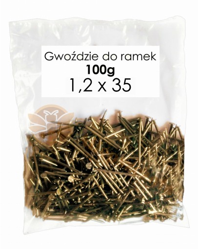 KCHTNÍKY do včelárskych rámikov 1,2x35 - 100g