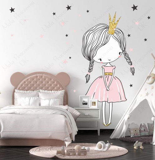 Nálepky s princeznou