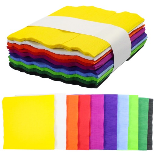 10-farebný hodvábny papier, interprint kocka