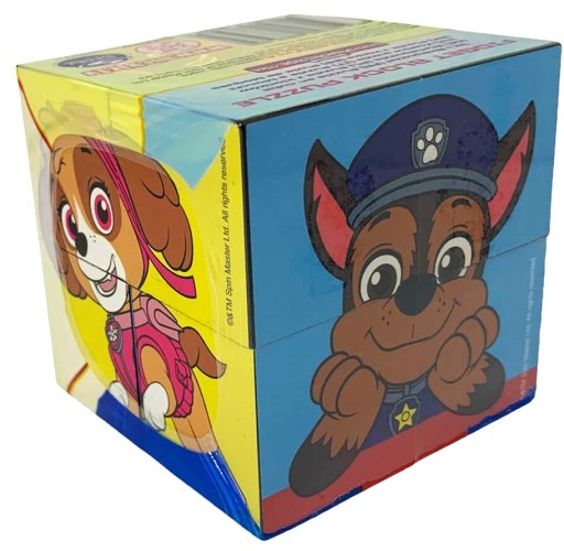 PAW PATROL Logická kocka Puzzle 8 dielikov 7x7cm