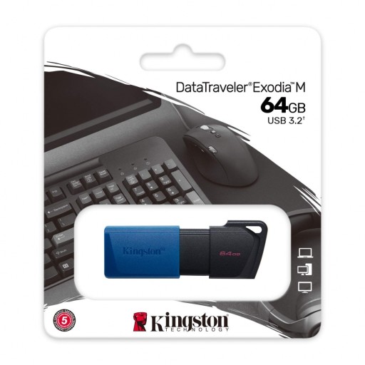Pendrive KINGSTON Data Traveler Exodia M 64GB USB3.2