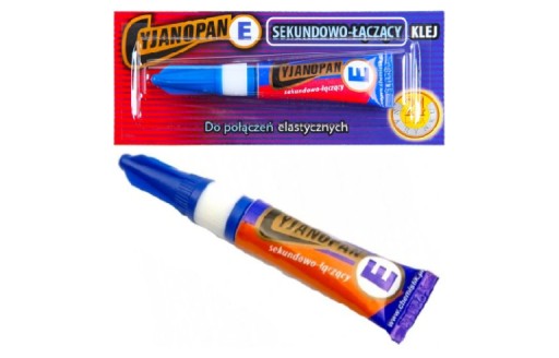 Cyanopane sekundové lepidlo, 2g tuba, flexibilné spojivo POĽSKO (42001)