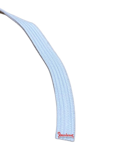 Elastická tkaná páska 8 mm 10 m gumička elastická biela
