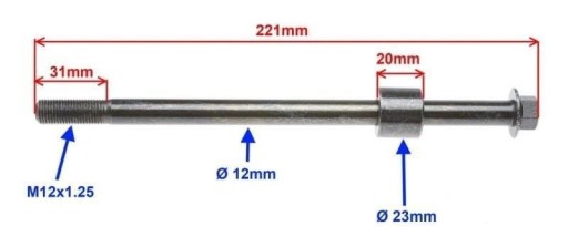 Predné koleso JUNAK 901 ŠPORTOVÝ MOTOCYKEL 210 MM M12