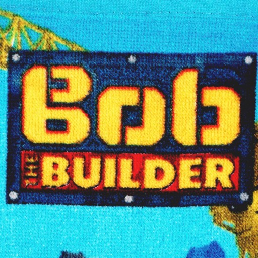 Osuška do škôlky 30x50 Bob the Builder Build