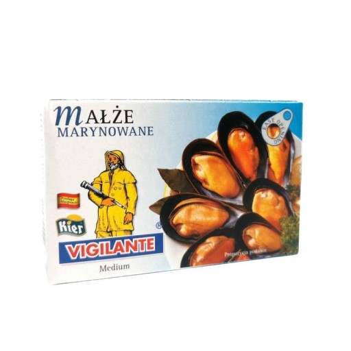 Marinované mušle 115g VIGILANTE jemné