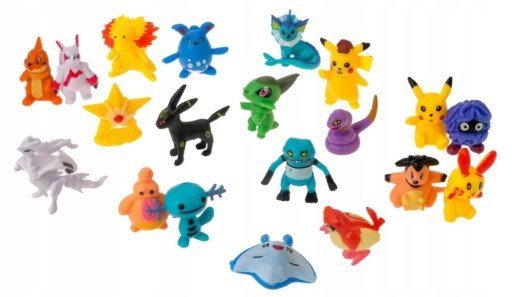 POKEMON GO FÓRKY SADA 24 POKEMONOVÝCH figúrok