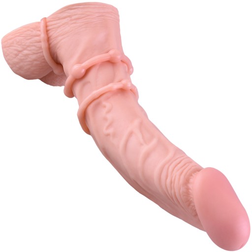DLHŠÍ SEX DO 1 hodiny - 3 SILIKÓNOVÉ KRÚŽKY