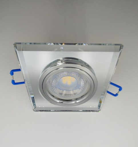 Svietidlo stropné, sklo + LED pásik 3W-4000K, GU10