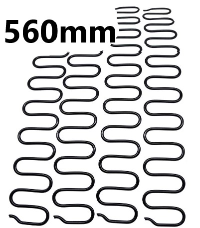 Vlnová pružina ZIG-ZAG A 560mm 1 ks pohovka