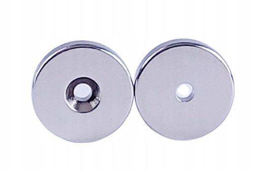10 x Neodymový prstencový magnet 12-7/3,5x3 N38