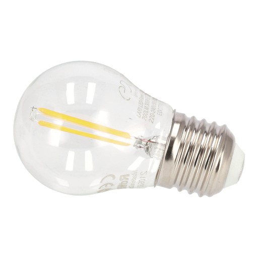 E27 LED žiarovka 2W 3000K G45 FILAMENT 200lm EDO