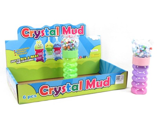 Gélová hmota GLUT SLIME s guličkami BEAR 6989