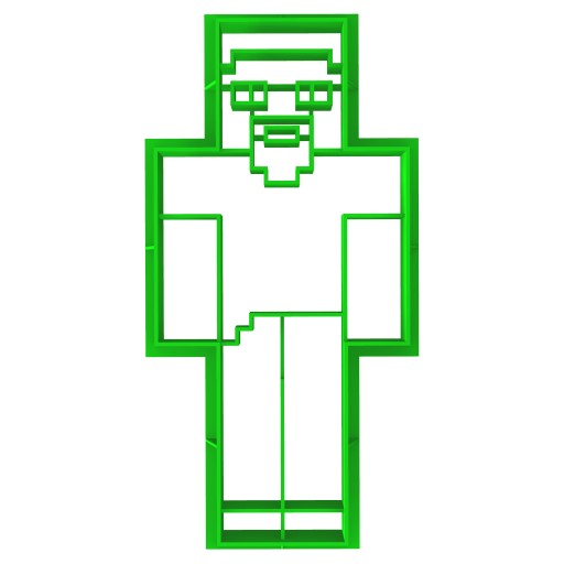 Formička na vykrajovanie sušienok Minecraft Man 1 11cm
