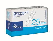 KANCELÁRSKE SVORKY 25MM 100 KS