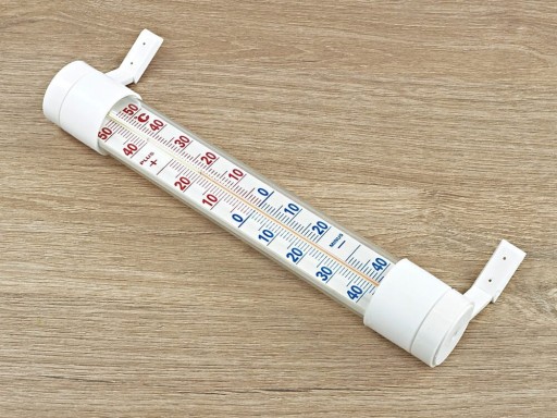 VEĽKÝ VONKAJŠÍ OKENNÝ TEPLOMER, LEPICÍ