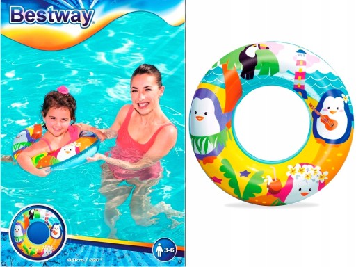 51 cm PLAVECKÉ KOLESO BESTWAY 36113
