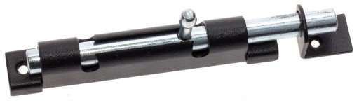 Oceľová západka Bolt Lock BLACK 100x16mm