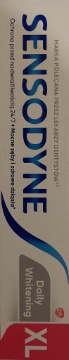 Sensodyne 100ml Daily Whitening XL ochrana proti precitlivenosti 24/7+