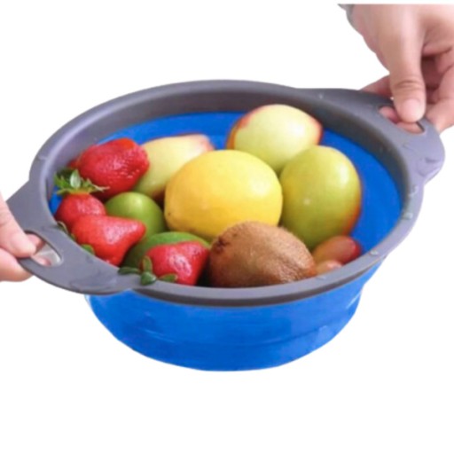SILIKÓNOVÝ CEDNÍK SITKO ODKAPÁVAČ NA OVOCIE CESTOVINY 24 cm