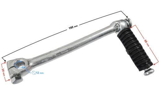 Dirt bike 125 (12mm) Štartovacia páka Moretti