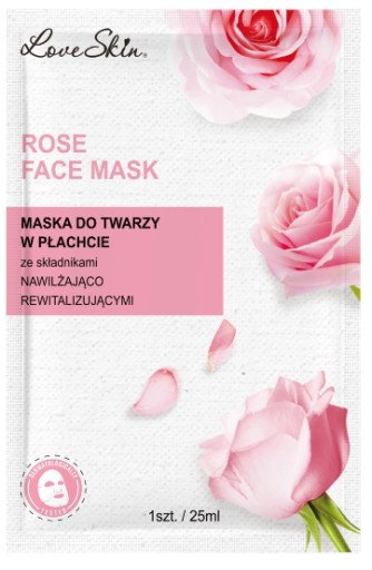 Ošetrujúca maska s prírodnými výťažkami z ruží 25ml
