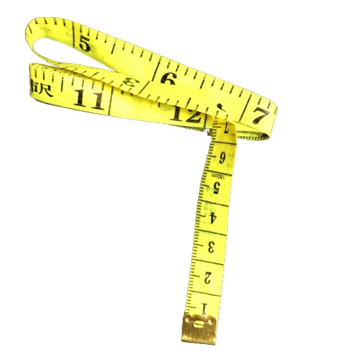 Krajčírsky centimeter Univerzálny meter Krajčírsky potrebný meter 150 cm