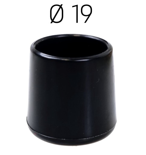 4x Silikónové poťahy nôh stoličky Ø19 mm