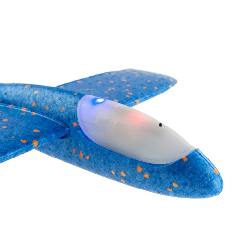 49CM STYROFOAM LETADLO S LED ŽIARENÍM
