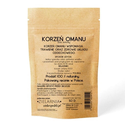 Elecampane veľký koreň Elecampane 100% POLSKÝ prírodný