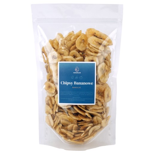 Banánové lupienky 1kg Wenatural - sušené, chrumkavé, snack, banánové, top