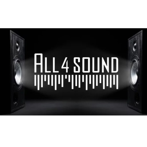 Firemné nálepky s logom All4sound