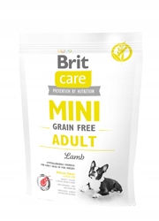 BRIT CARE MINI GRAIN DOSPELÉ JAHŇAČIE BEZ ZRNKOV 400 g