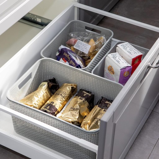 BRANQ - Ratanový kôš - plastová nádoba - kôš - box - 7L