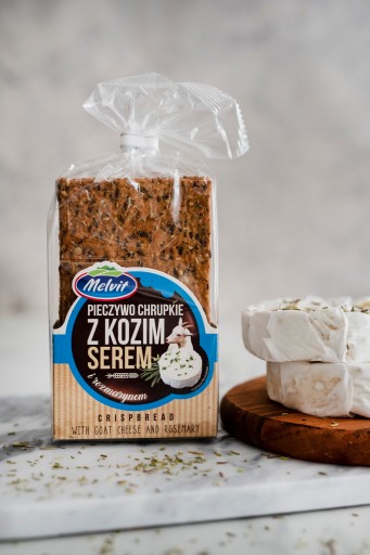 Melvit Chrumkavý raž s kozím syrom a rozmarínom 130