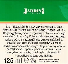 JARDIN PRÍRODNÝ SLIMAJSKÝ GÉL 125ML NA JAZZY NA SŤAHOVANIE