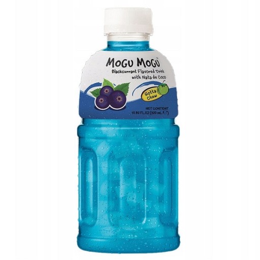 Nápoj z čiernych ríbezlí 320ml Nata deCoco Mogu Mogu
